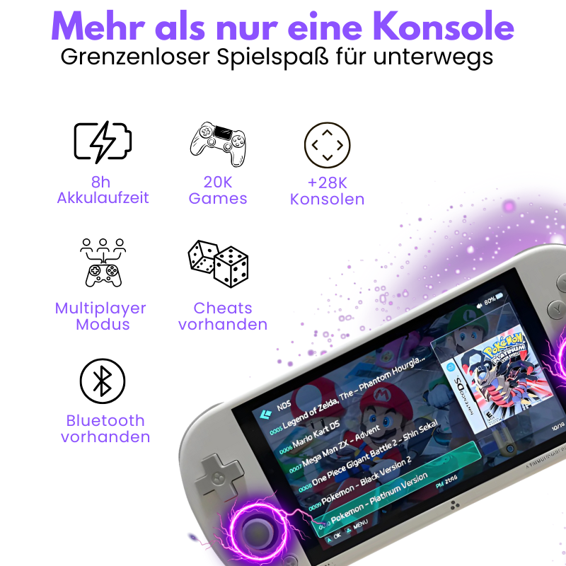 Ruvania - Retro Pro Spielkonsole